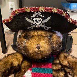 Black Pirate Hat Halloween Costume